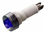 Индикатор 220V 10 mm RWE-209 neon, синий