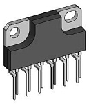 Микросхема TA7281P, HZIP12