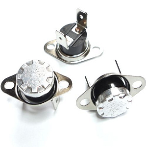Термопрерыватель 260С (KSD301) 250V 16A NC (на размыкание)