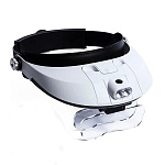 Лупа с головным креплением MG81001-G