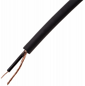 Кабель микрофонный 2*0.25мм, 1 экран, d6.8мм, Proconnect