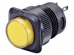 Кнопка RWD-315 OFF-ON LED, 250V/3A, 4c желтый