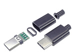 Штекер USB 3.1/Type C в кожухе