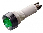 Индикатор 220V 10 mm RWE-209 neon, зеленый