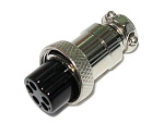 Гнездо MIC325 M16 5-pin, 125V/7A, на кабель