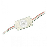 Модуль 2835 - 1 светодиод с линзой 0.4W CW, IP-65 (холодно-белый)