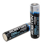 Аккумулятор Robiton 18650 3.7V 2200mAh с защитой