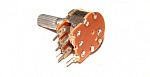 Резистор переменный RK-1233G1-B4.7K 4.7кОм B, с выключением
