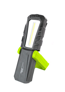 Фонарь ЯРКИЙ ЛУЧ "ОPTIMUS ACCU v.2 maxi" многофункц. COB 420лм, 3 реж., магнит/крюк, Li-Ion 4400mAh