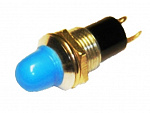 Индикатор 12V 10 mm RWE-208 lamp, синий