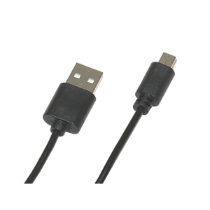 Шнур соединительный Rexant USB шт. - miniUSB шт., 0.2 м, черный