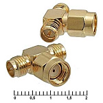 Переходник штекер RP-SMA - 2 гнезда RP-SMA , G