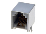 Гнездо RJ12 6P6C на плату, 3U