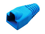 Защитный кожух для штекера 8P8C(RJ45), синий