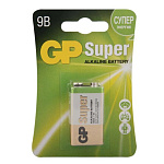 Элемент питания GP Super Alkaline 6LR61 9V BL1