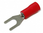 Вилка 3.7mm SVS1.25-3.5 (0.5-1.5mm), красный
