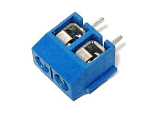 Терминальный блок 306-5.0-02P 300V/10A, синий