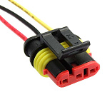 Авто-разьем DC DJ7031-1.5-21 с проводом 20см
