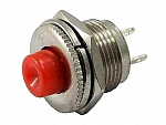 Кнопка M12 PSW-3 OFF-(ON), 250V/0.5A, 2c красная