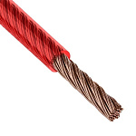Кабель силовой "Power Cable" 1*6мм d6.0mm (красный) Rexant