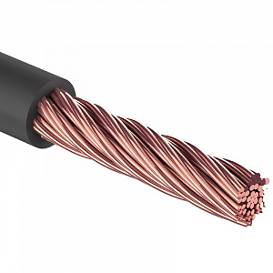 Кабель силовой "Power Cable" 1*10мм d7.5mm (черный) Rexant