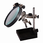 Штатив для плат "третья рука", лупа 3x ZD-10H