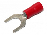 Вилка 6.5mm SVS1.25-6 (0.5-1.5mm), красный