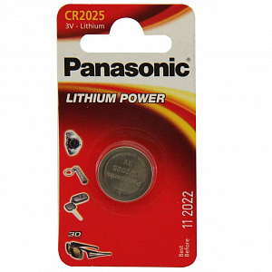 Panasonic Lithium Power CR2025 3V BL1
