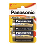 Элемент питания Panasonic Alkaline Power LR20(D) 1.5V BL2