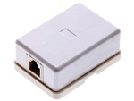 Розетка 1 гнездо 6P4C(RJ11)