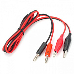 Щупы для мультиметра с крокодилами 1м