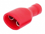 Гнездо 6.35mm FDFD1.25-250 (0.5-1.5mm), красный