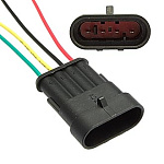 Авто-разьем DC DJ7041-1.5-11 с проводом 20см