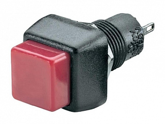 Кнопка RWD-205 OFF-ON, 250V/2A, 2c черно-красная