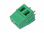 Терминальный блок 128-5.0-02P 300V/10A, зеленый