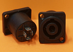 Гнездо Speakon 4-pin, на панель