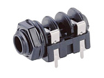 Гнездо 6.35 mm моно на корпус, 4c, Pl