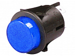 Кнопка SC7087 OFF-ON lamp12V, 12VDC/30A, 4c синяя