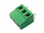 Терминальный блок 128-5.0-03P 300V/10A, зеленый