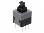 Кнопка RWD-104 OFF-ON, 30VDC/0.1A, 6c 8/8