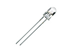 Светодиод мигающий 5мм Y 20mA 3.0-3.6V (желтый)