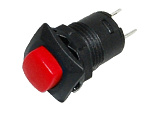 Кнопка RWD-319 ON-OFF, 250V/1.5A, 2c красная