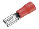 Гнездо 2.8mm FDD1.25-110 (0.75-1.25mm), красный
