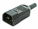 Штекер AC 250V, 15A, 3pin на кабель