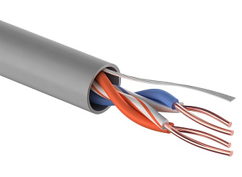 Кабель UTP 2PR 24AWG CAT5E Rexant