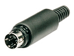 Штекер miniDIN 4-pin, Ni/Pl