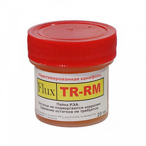 Флюс Flux TM-RM (неактивированная канифоль) пластик 20мл