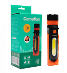 Фонарь Camelion E1443 LED + COB 2W (120lm) 2 режима, 3*AAA, магнит+подст.