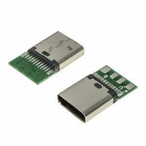 Гнездо USB 3.1/Type C 24PF-030