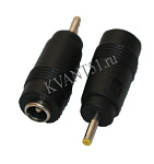 Переходник гнездо 5.5/2.5mm на штекер 2.5/0.7mm